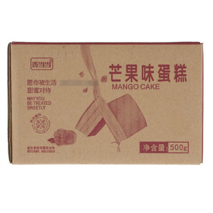 百乐芬香当当芒果味蛋糕