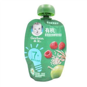 雀巢嘉宝有机藜麦燕麦梨树莓香蕉泥