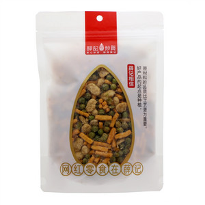 薛记炒货烤肉味虾条豆果