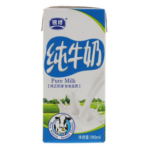 银桥纯牛奶