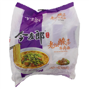 今麦郎老坛酸菜牛肉面