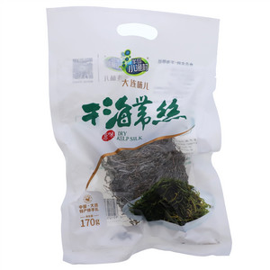 半岛小渔村干海带丝