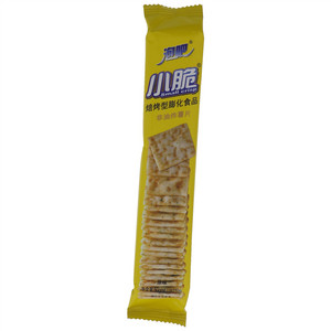 泡吧小脆原味焙烤型膨化食品