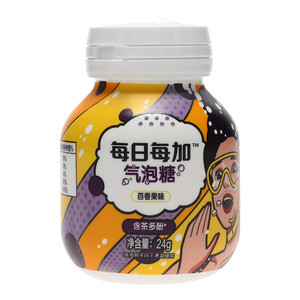 每日每加气泡糖（百香果味）