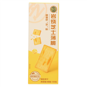 徐福记岩烧芝士薄脆韧性饼干