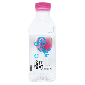 崂趣蜜桃味苏打果味饮料