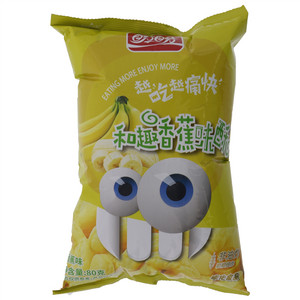 盼盼和趣香蕉味酥