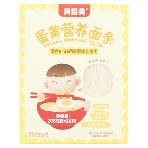 貝因美蛋黄营养面条