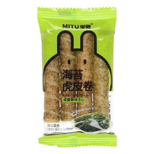 芈兔咸蛋黄味注心海苔虎皮卷