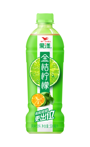 统一金桔柠檬风味饮料