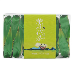 几何花草茉莉花茶
