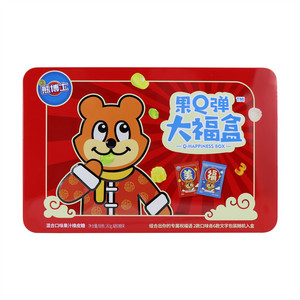 徐福记熊博士混合口味果汁橡皮糖 凝胶糖果