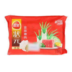 三全状元韭菜猪肉水饺