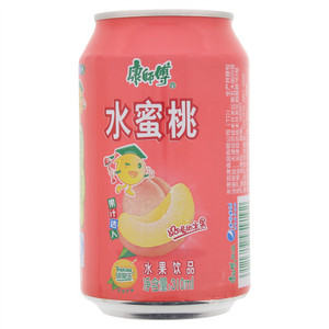 CAN310mL康果水蜜桃