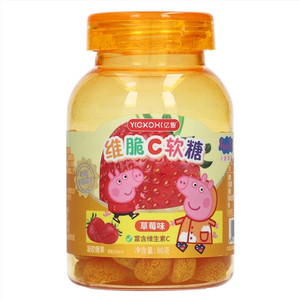 YICKCHI亿智草莓味维脆C软糖