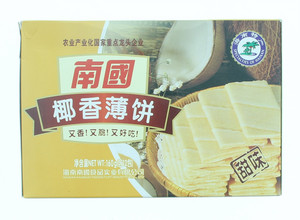 南国椰香薄饼(其他特殊饼干~椰香，甜)12597_160克