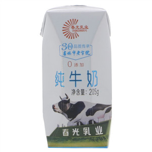 春柳全脂灭菌纯牛乳