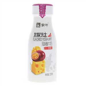 蒙牛芝士+芒果西番莲风味酸牛奶