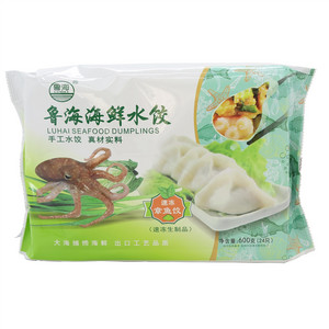 鲁海速冻章鱼水饺（速冻生制品）