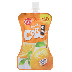 佐佐甜品甜橙味果味型可吸果冻