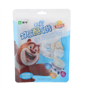 蒙牛未来星明亮蓝莓味双层酪乳片