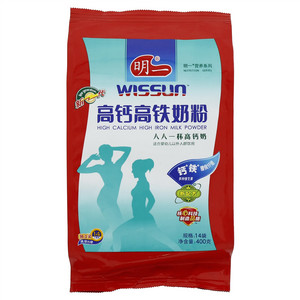 明一高钙高铁奶粉