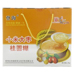 登海小米大枣桂圆糊