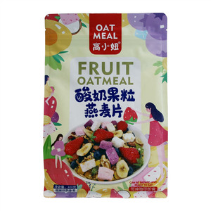 高小妞酸奶果粒燕麦片