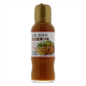 丘比美式甜辣口味沙拉汁