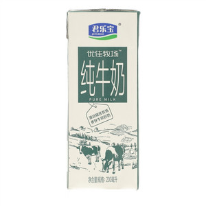 君乐宝优佳牧场纯牛奶