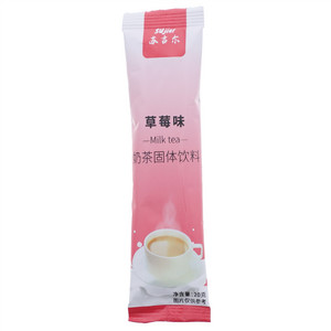 苏吉尔草莓味奶茶固体饮料