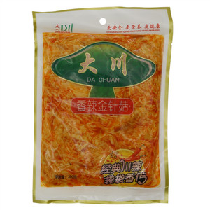 “洪川”“大川”“潘福记”香辣金针菇