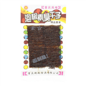 利兆泡椒素臭干子