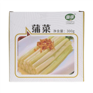 圆绿蒲菜