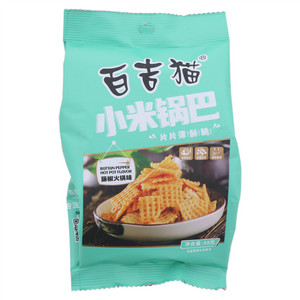 百吉猫藤椒火锅味小米锅巴