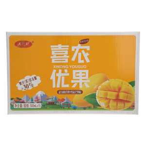 沃尔旺喜农优果芒果味益生菌复合果汁饮品