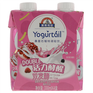光明莫斯利安酸乳饮品（桑葚石榴味）330ml*4