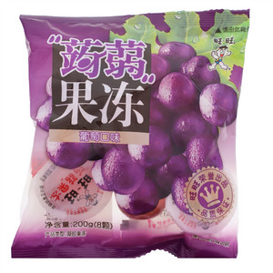 旺旺葡萄味蒟蒻果冻