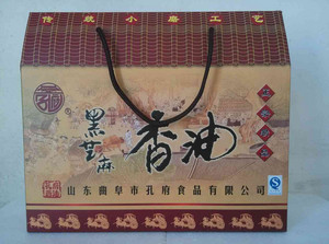 孔府黑芝麻香油礼盒