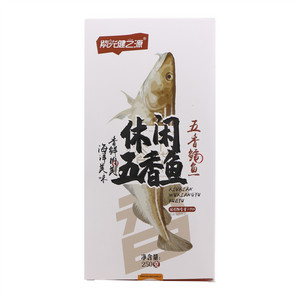 紫光健之源五香鳕鱼休闲五香鱼