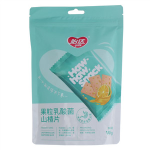 怡达果粒乳酸菌山楂片
