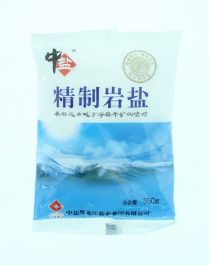 中盐精制岩盐350克/袋