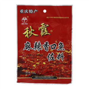 秋霞麻辣香口鱼佐料