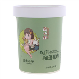 榴小杯树熟榴莲果肉