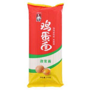 手打鸡蛋面劲宽面