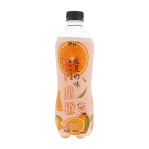 伊柠甜橙味苏打气泡水（汽水）