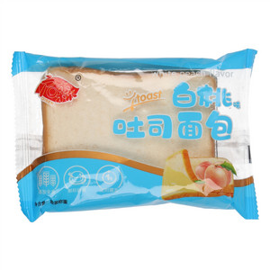 启森白桃味吐司面包
