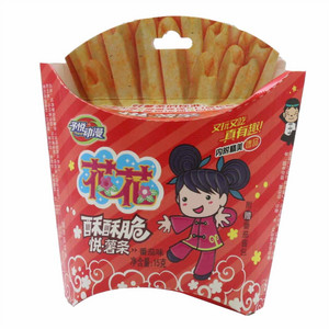 予悦动漫经典番茄味薯条（油炸型膨化食品）