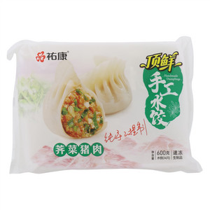 祐康丁鲜荠菜猪肉手工水饺