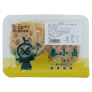 秦小卤酸辣藕片
